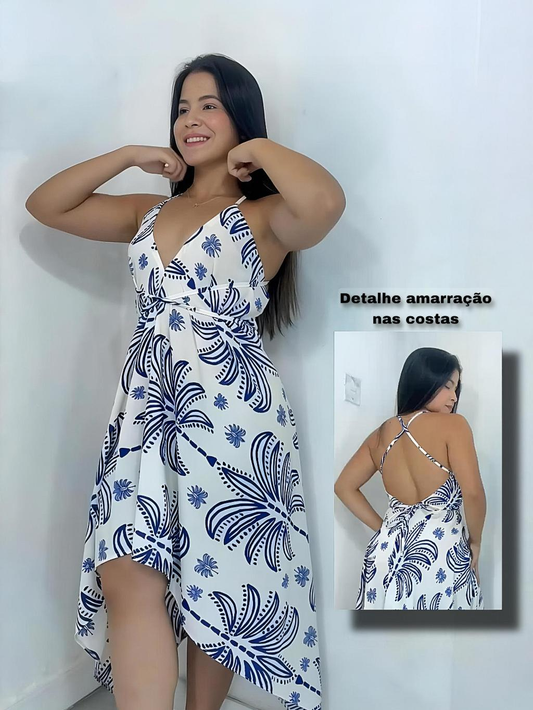 Vestido lenço de ponta multiformas envelope soltinho feminino indiano festas moda praia