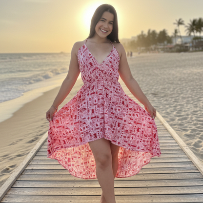 Vestido lenço de ponta multiformas envelope soltinho feminino indiano festas moda praia