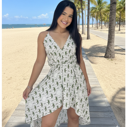 Vestido lenço de ponta multiformas envelope soltinho feminino indiano festas moda praia